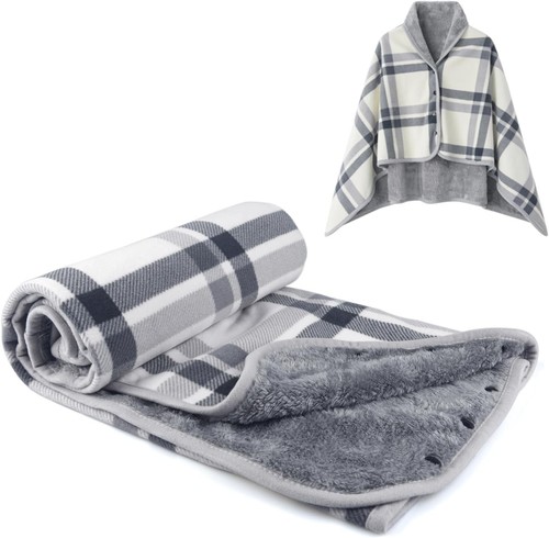 Damen poncho fleece - damen,