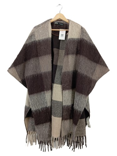 Zara damen poncho kariert - damen,