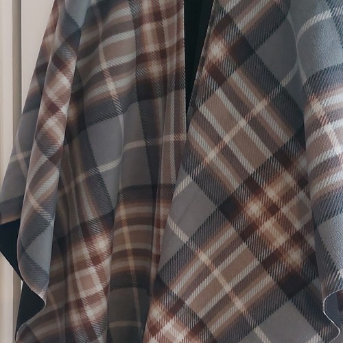 Eivissa damen poncho kariert - damen,