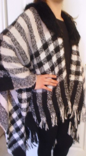 Damen poncho cape umhang - cape,,