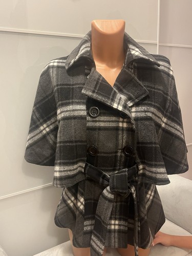 Damen kurzmantel poncho - gr,
